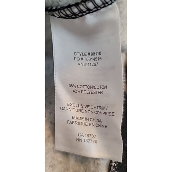 Roots73 Roots 73 Black Mix Pinehurst Fleece Women's Jacket Size Medium t72 - Picture 9 of 9